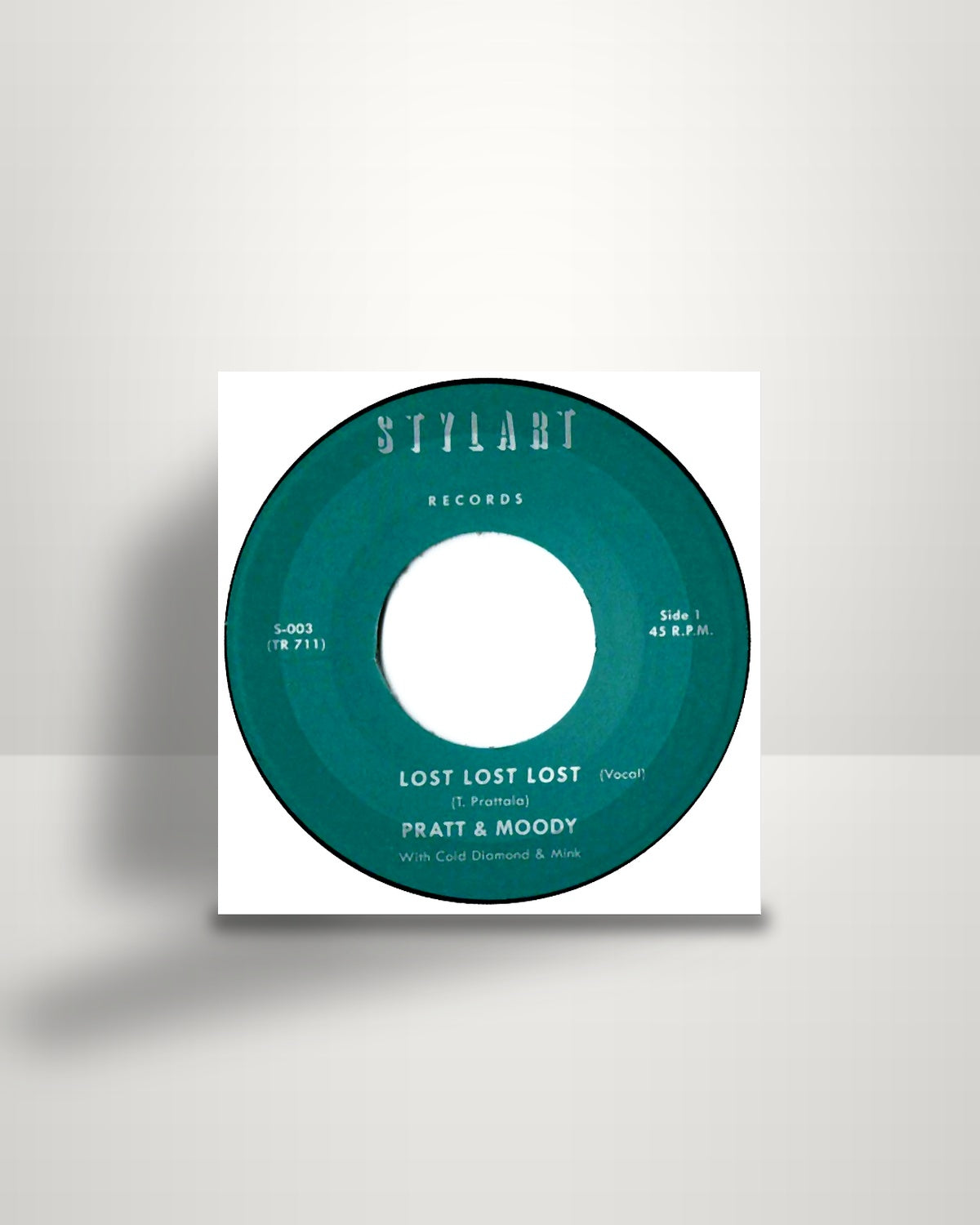 Pratt & Moody With Cold Diamond & Mink – Lost Lost Lost - 7" - Timmion Records FI 2017