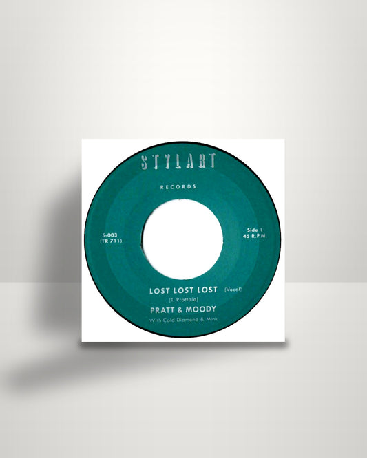 Pratt & Moody With Cold Diamond & Mink – Lost Lost Lost - 7" - Timmion Records FI 2017