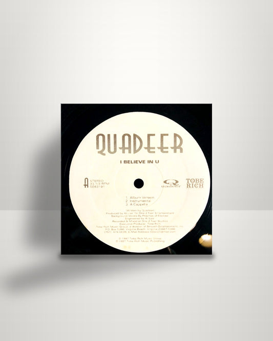 Quadeer – I Believe In U - 12" - Tobe Rich Music Group US 1996