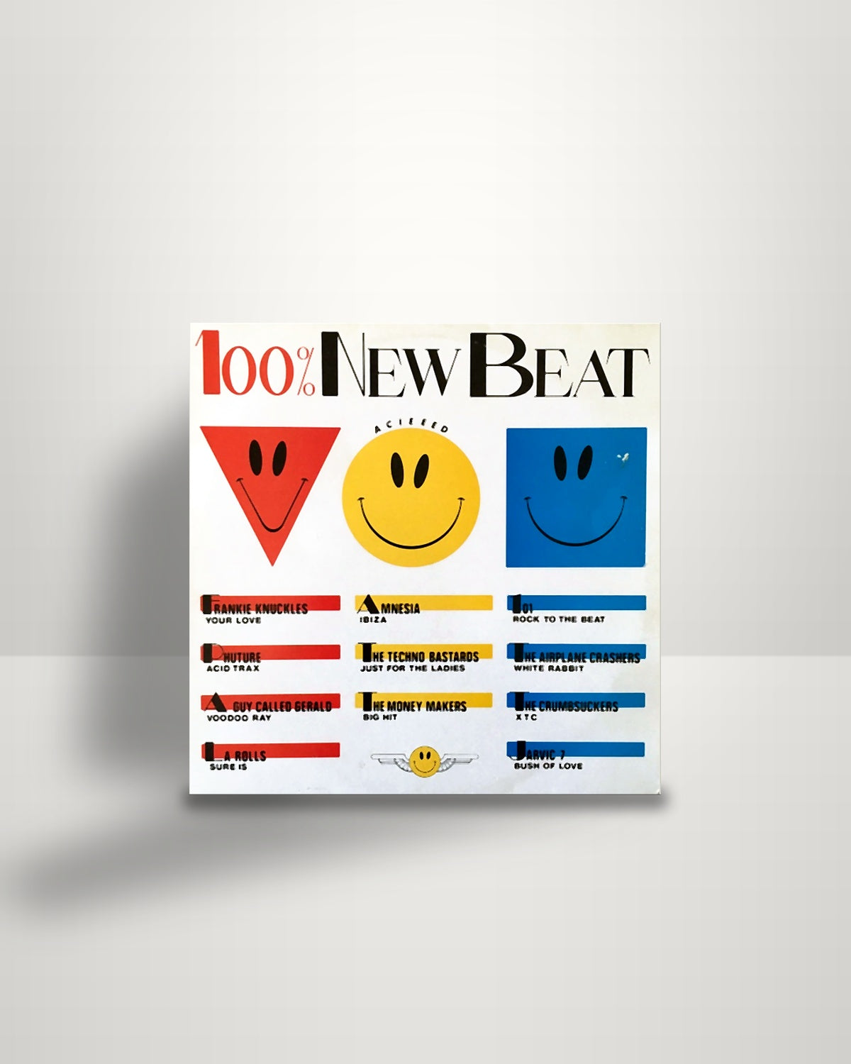 Various – 100% New Beat - LP - Touch Of Gold FR 1989