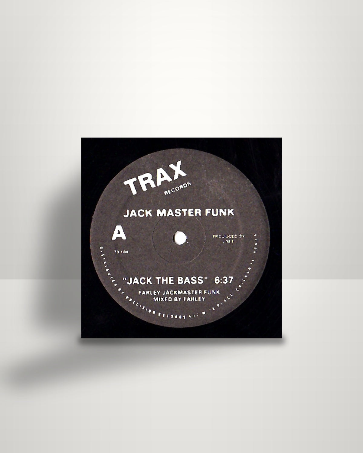 Farley "Jackmaster" Funk – Jack The Bass / Love Can't Turn Around - 12" - Trax Records US 2006