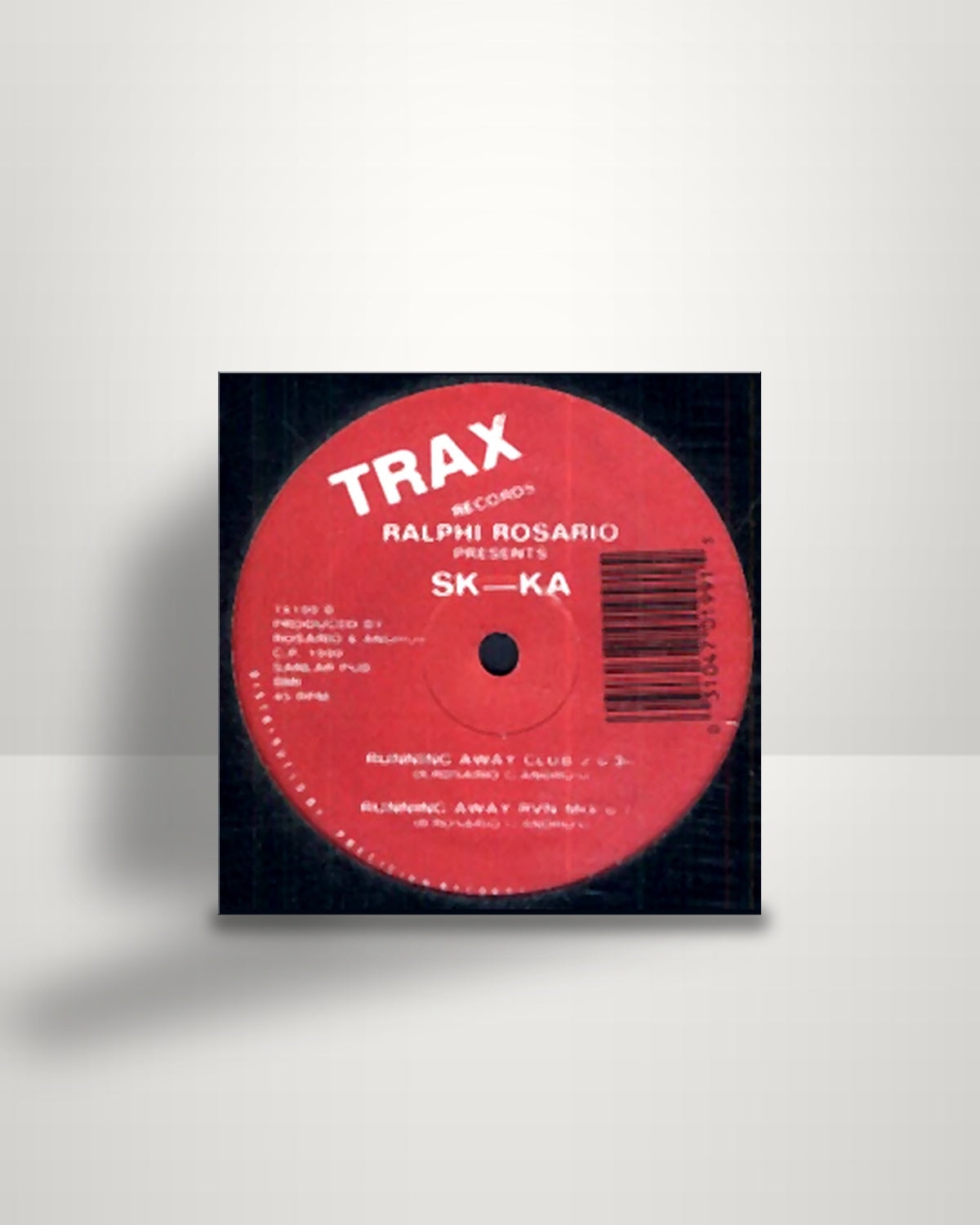 Ralphi Rosario Presents Sk-Ka – Running Away - 12" - Trax Records US 1990