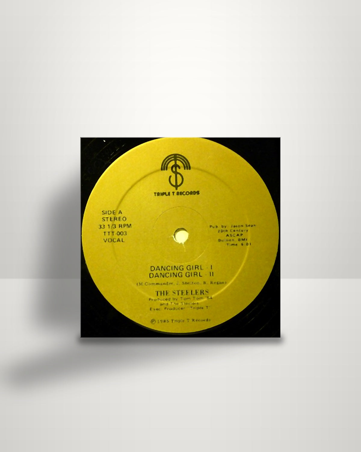 The Steelers – Dancing Girl - 12" - Triple T Records US 1985