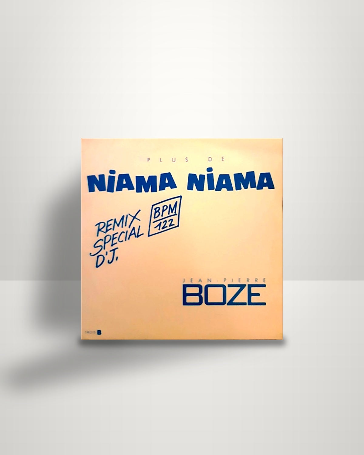 Jean-Pierre Boze – Plus De Niama Niama - 12" - Trois B FR 1987