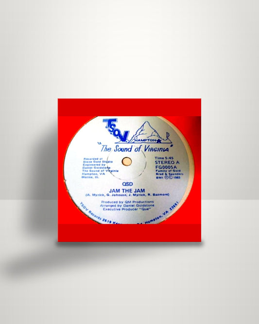 QSD – Jam The Jam / Sweet Enuff - 12" - TSOV Records US 1983