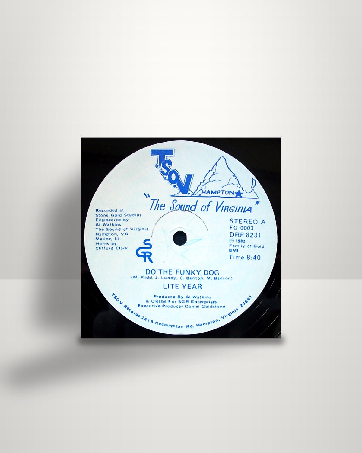 Lite Year – Do The Funky Dog - 12" - TSOV Records US 1982