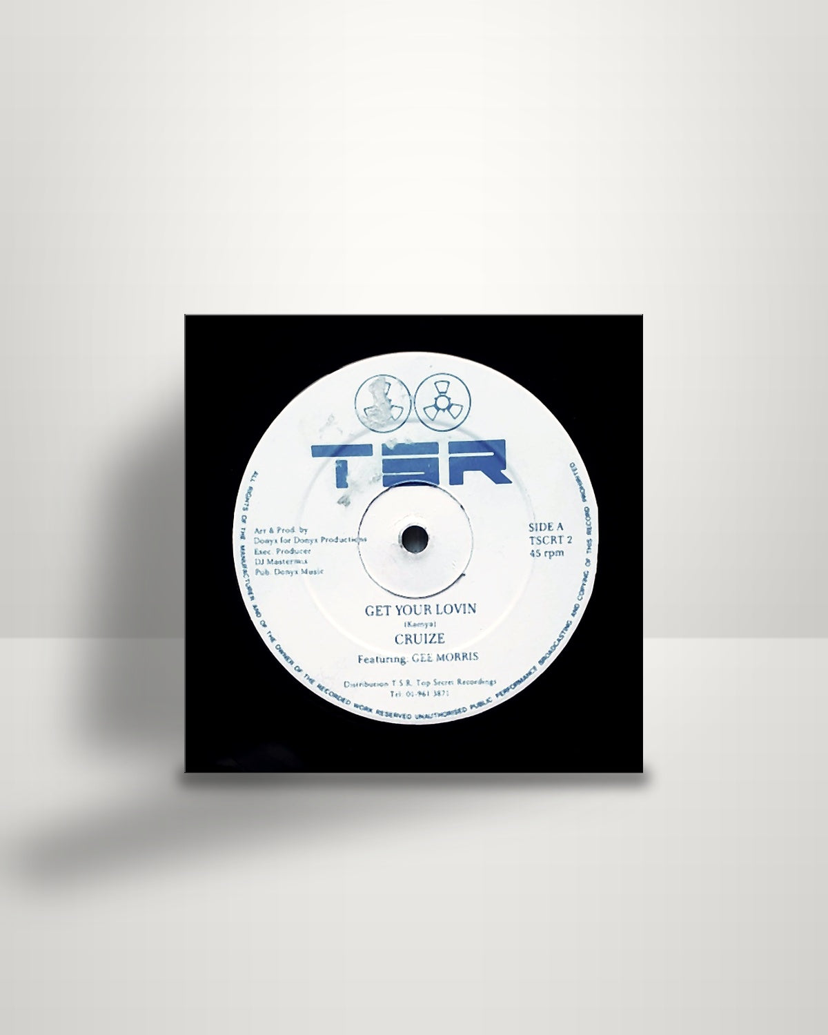 Cruize Featuring Gee Morris – Get Your Lovin - 12" - TSR UK 1989