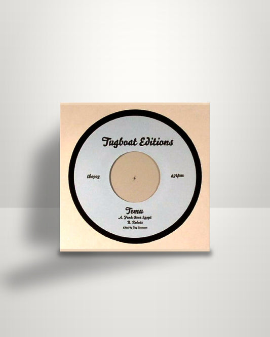 Temu Bacot – Funk Over Egypt / Robots - 7" - Tugboat Editions US 2016