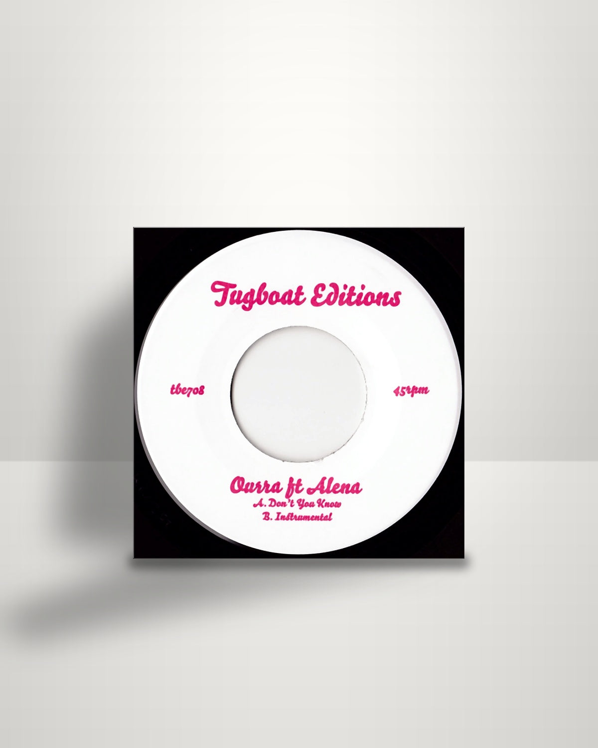 Ourra Ft Alena – Don't You Know - 7" - Tugboat Editions US 2019