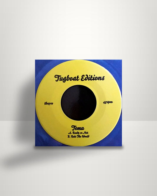 Temu Bacot – Ready Or Not / Rule The World - 7" - Tugboat Editions US 2020