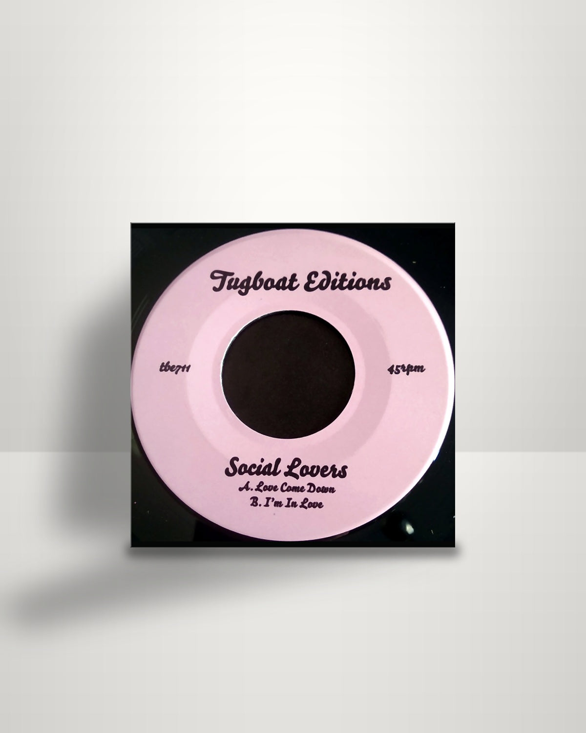 Social Lovers – Love Come Down / I'm In Love - 7" - Tugboat Editions US 2020