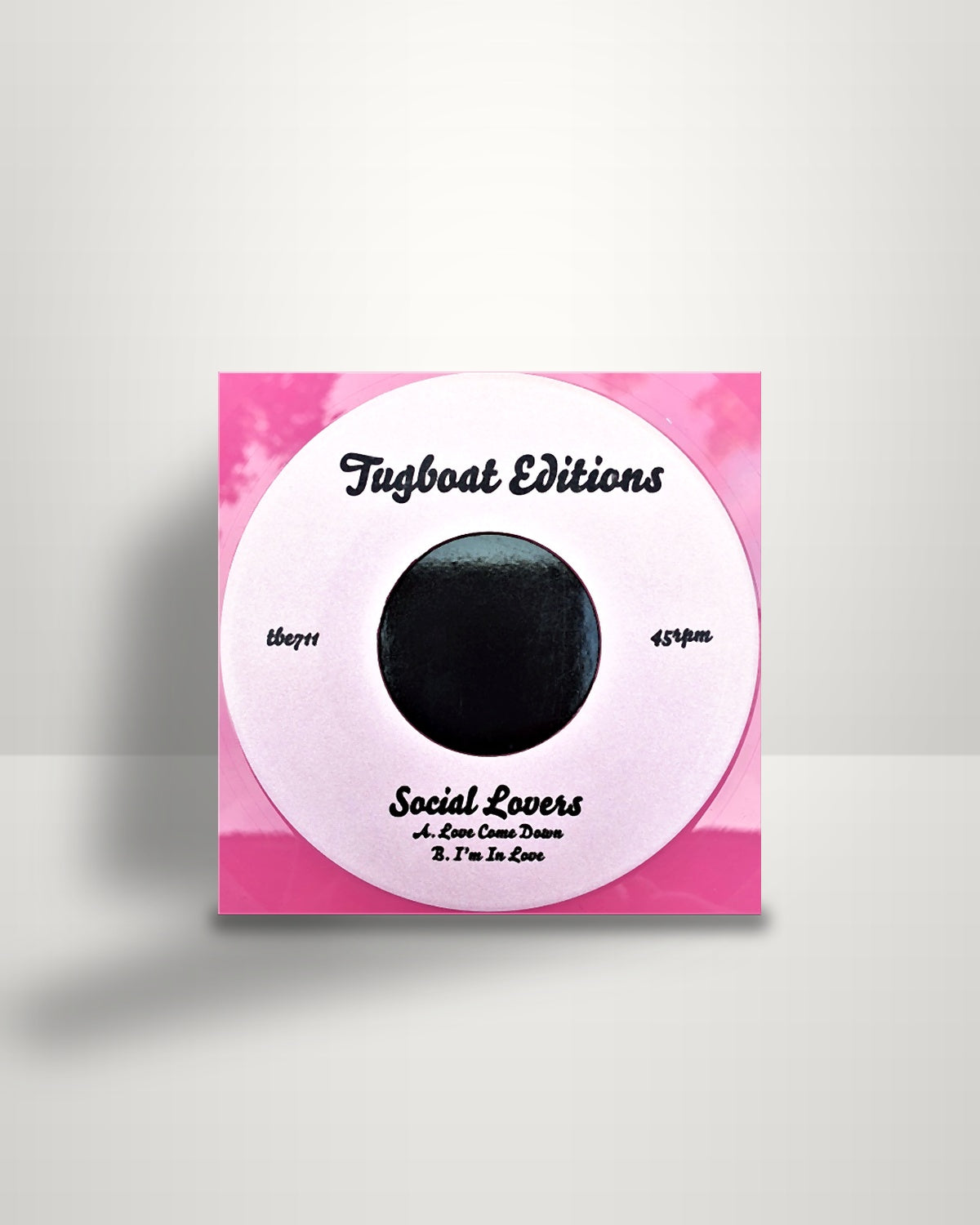Social Lovers – Love Come Down / I'm In Love - 7" - Tugboat Editions US 2020