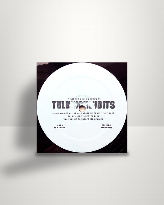 Talking Heads – TVLKINGHEVDITS - 12" - Tugboat Edits US 2015