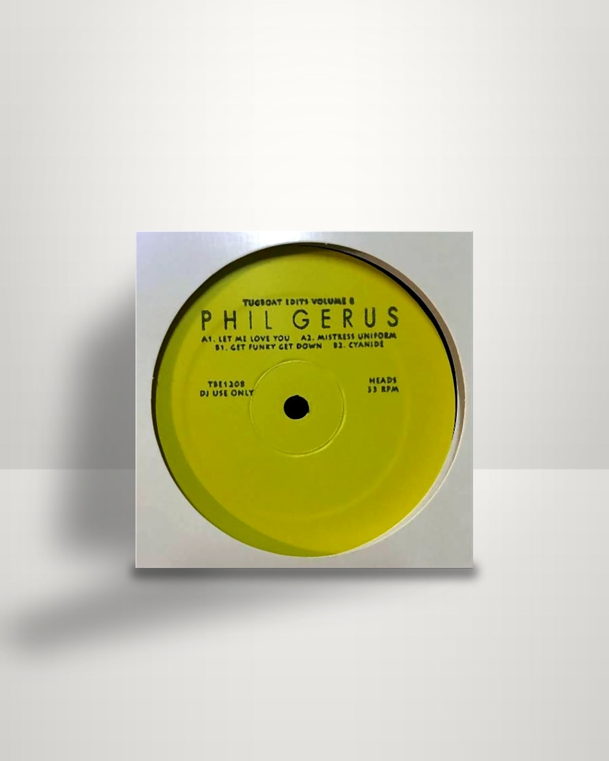 Phil Gerus – Tugboat Edits Volume 8 - 12" - Tugboat Edits US 2016