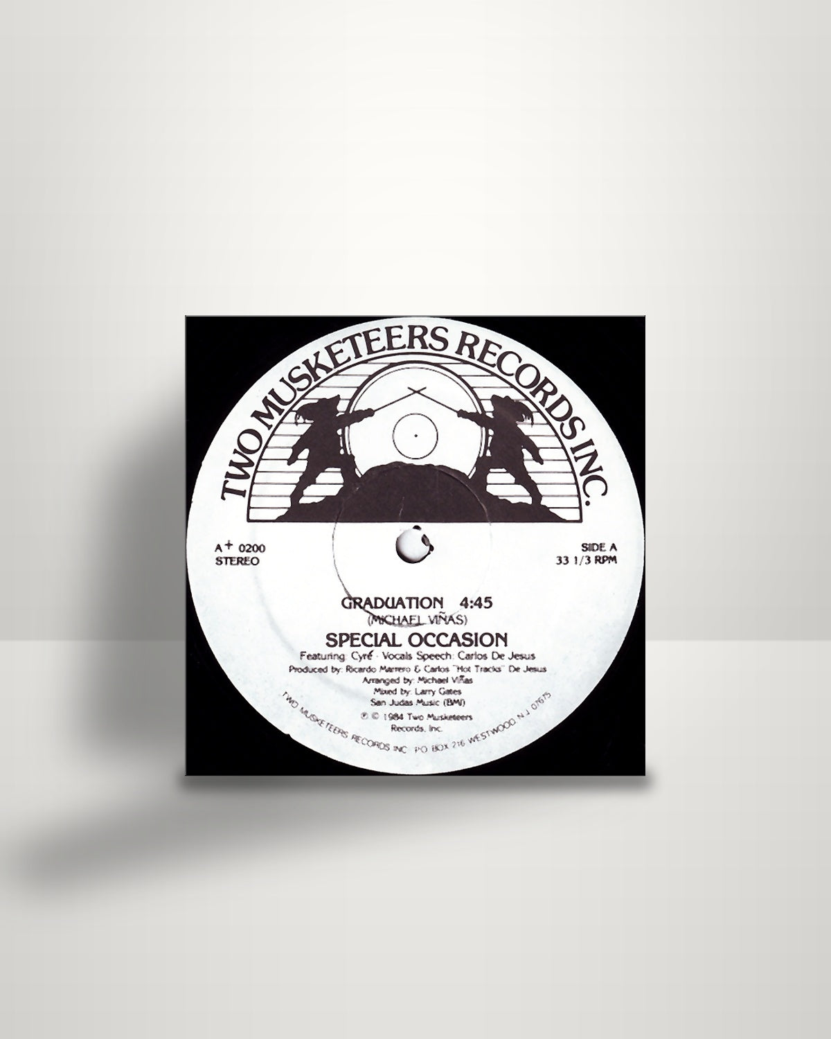 Special Occasion – Graduation - 12" - Two Musketeers Records Inc. US 1984