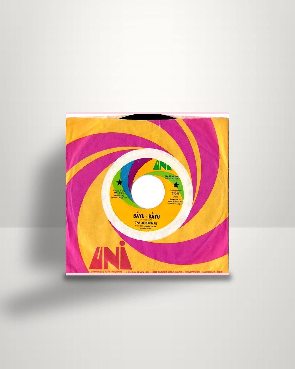The Aquarians – Bâyu-bâyu - 7" - UNI Records US 1969
