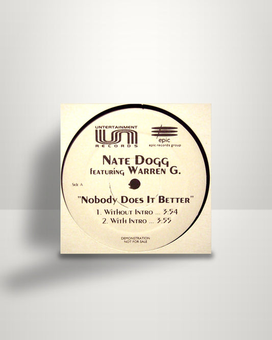 Nate Dogg Featuring Warren G – Nobody Does It Better - 12" - Untertainment Records US 1998