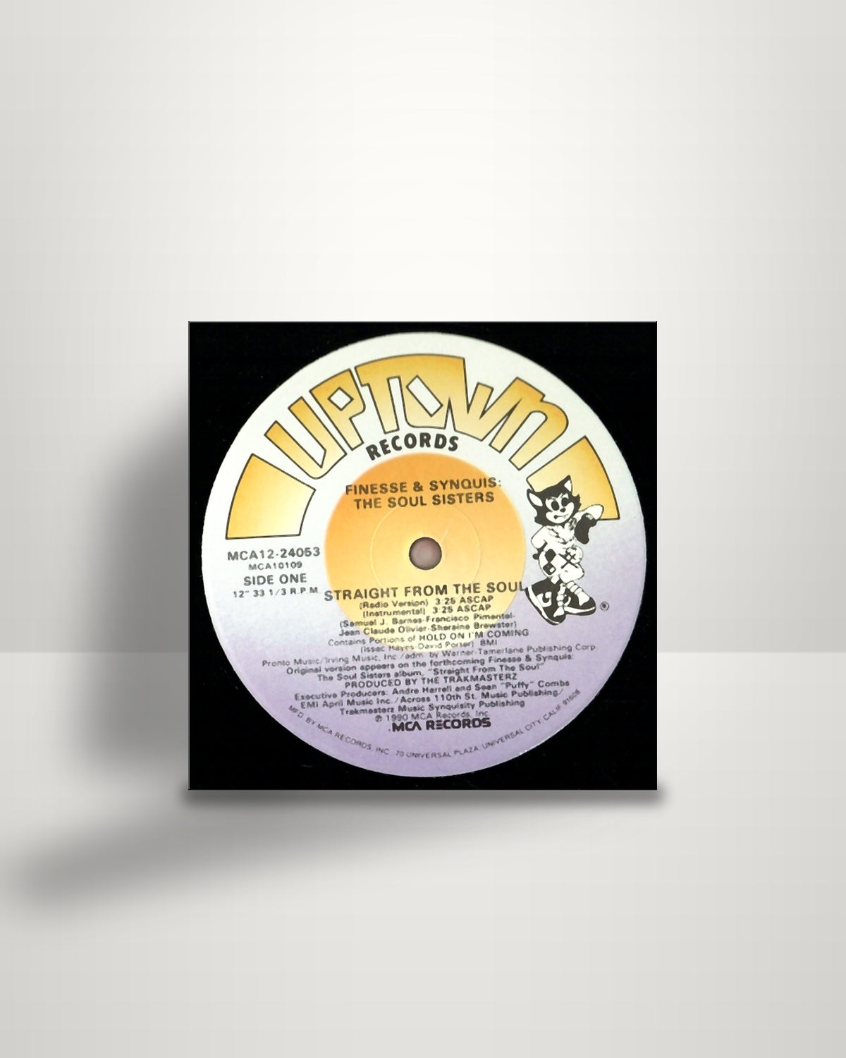 Finesse & Synquis – Straight From The Soul - 12" - Uptown Records US 1990