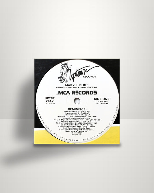 Mary J. Blige – Reminisce - 12" - Uptown Records US 1992