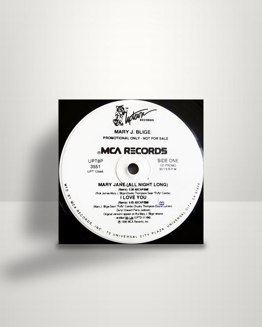 Mary J. Blige – Mary Jane (All Night Long) (Remix) - 12" - Uptown Records US 1995