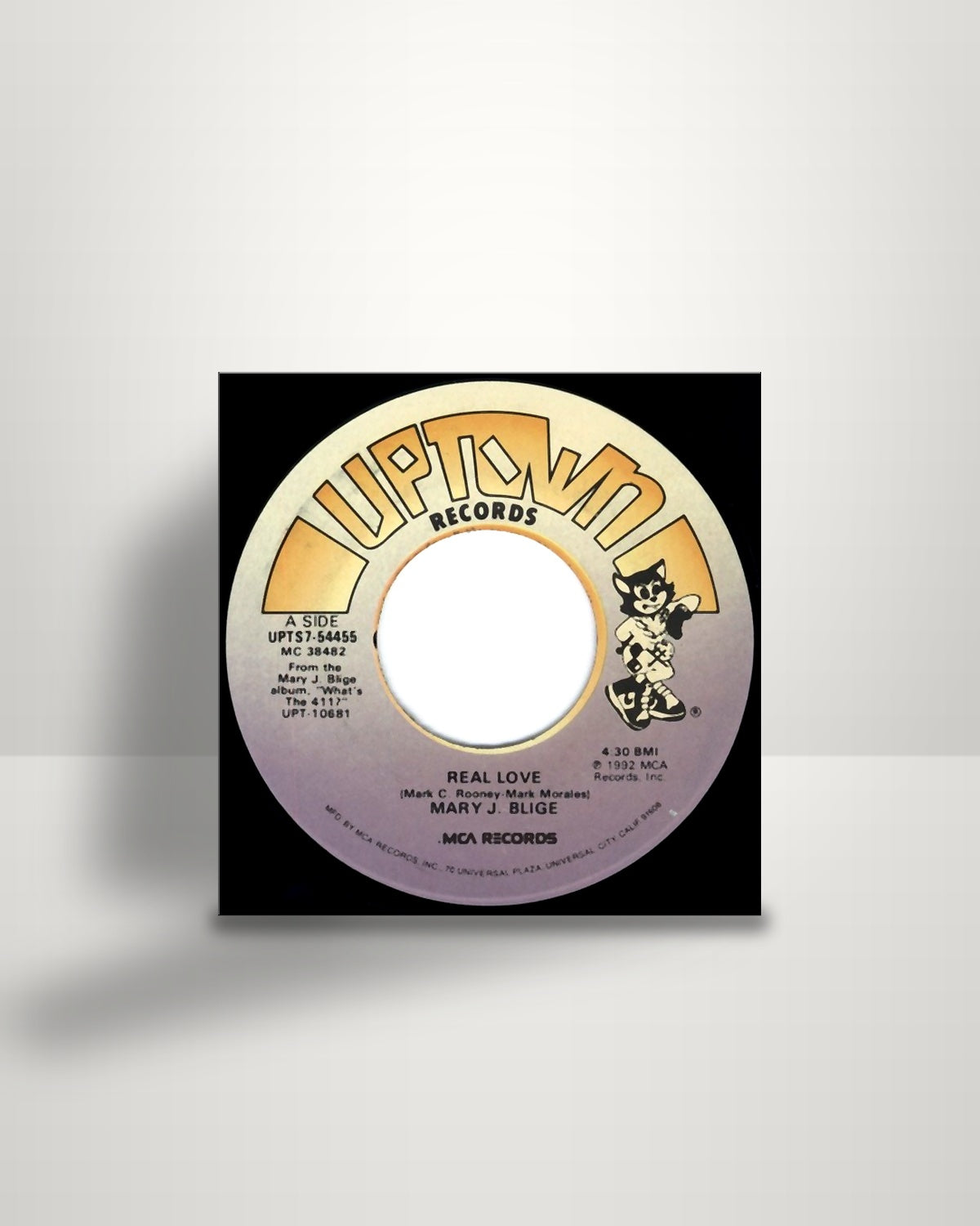 Mary J. Blige – Real Love - 7" - Uptown Records US 1992
