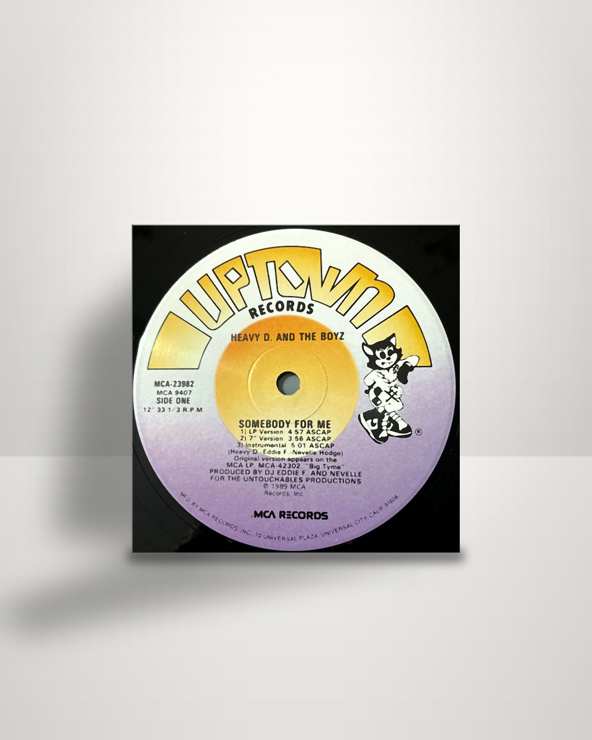 Heavy D. & The Boyz – Somebody For Me - 12" - Uptown Records US 1989