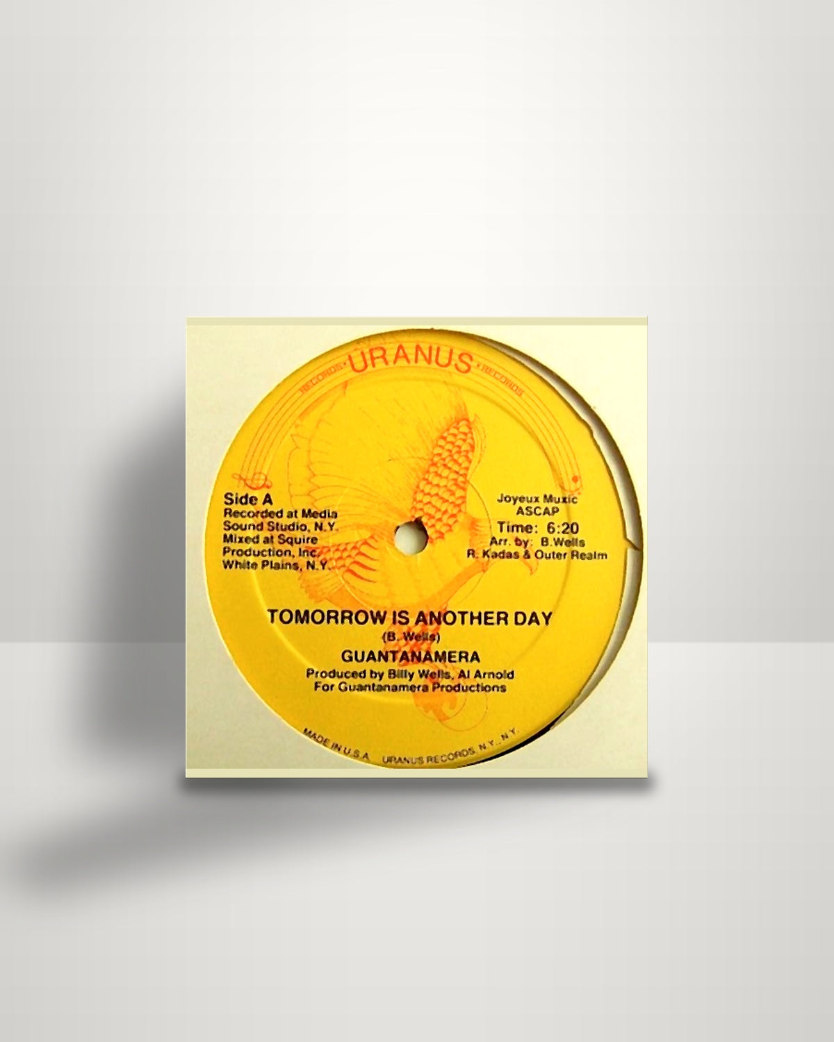 Guantanamera – Tomorrow Is Another Day / Walking On A Cloud - 12" - Uranus Records US