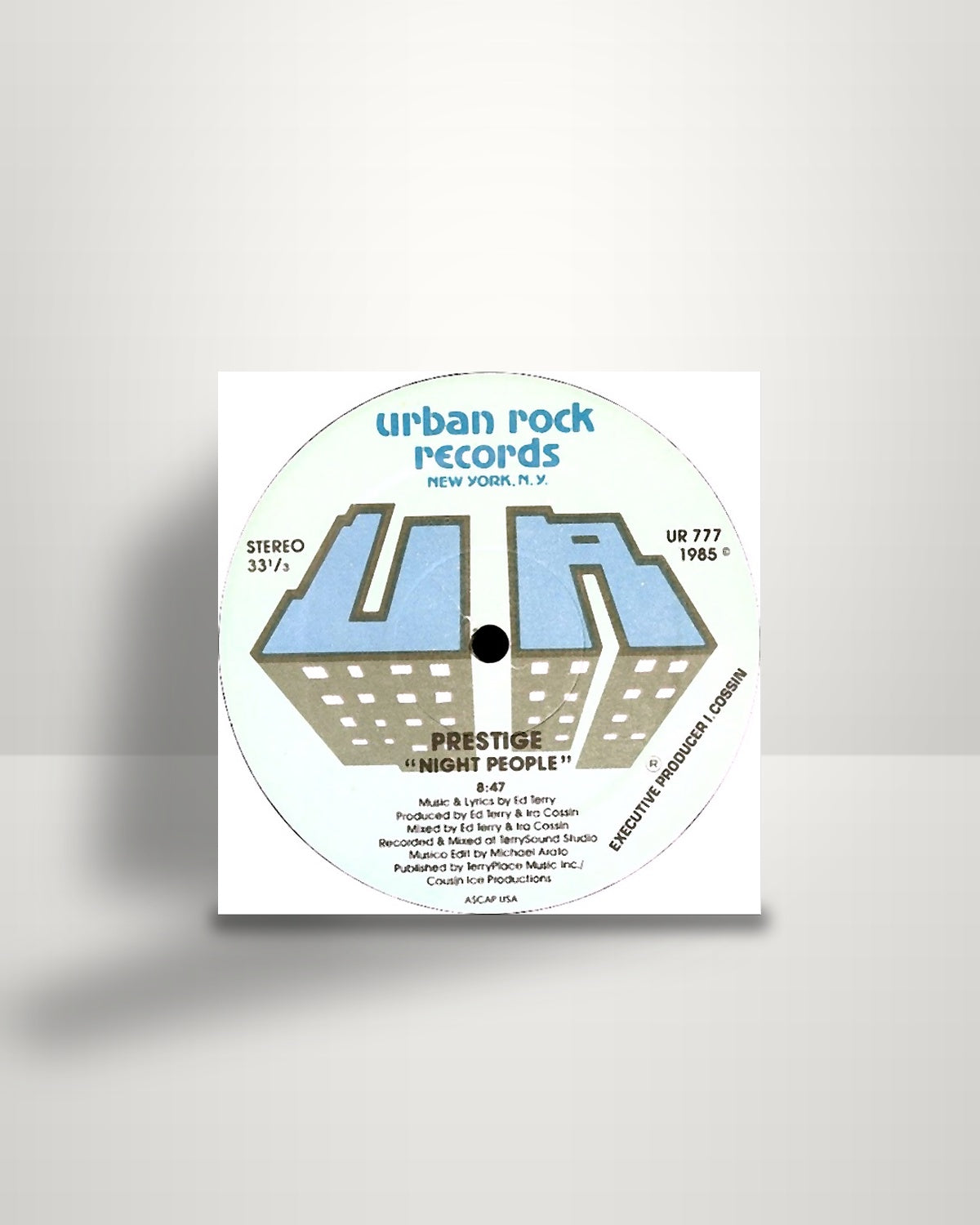 Prestige – Night People - 12" - Urban Rock Records US 1985