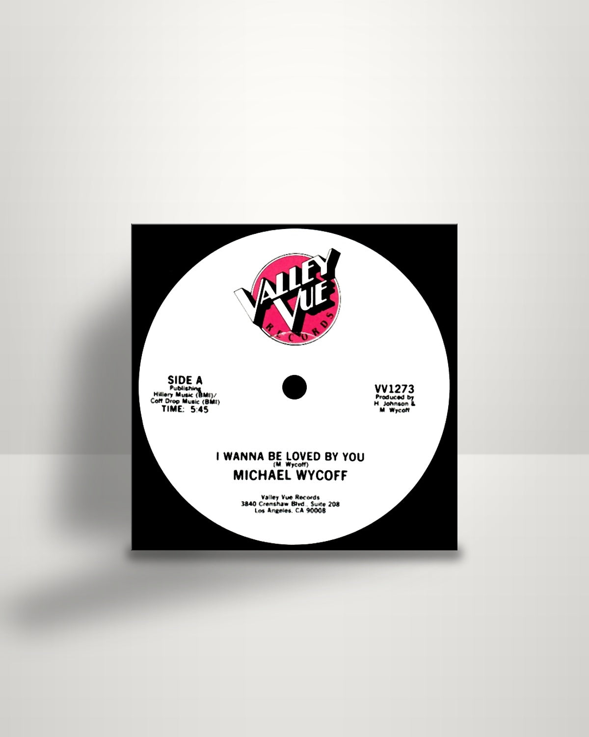 Michael Wycoff – I Wanna Be Loved By You - 12" - Valley Vue Records US 1984