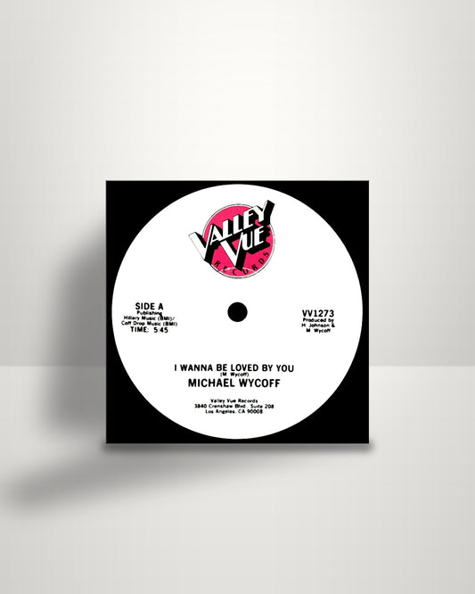 Michael Wycoff – I Wanna Be Loved By You - 12" - Valley Vue Records US 1984