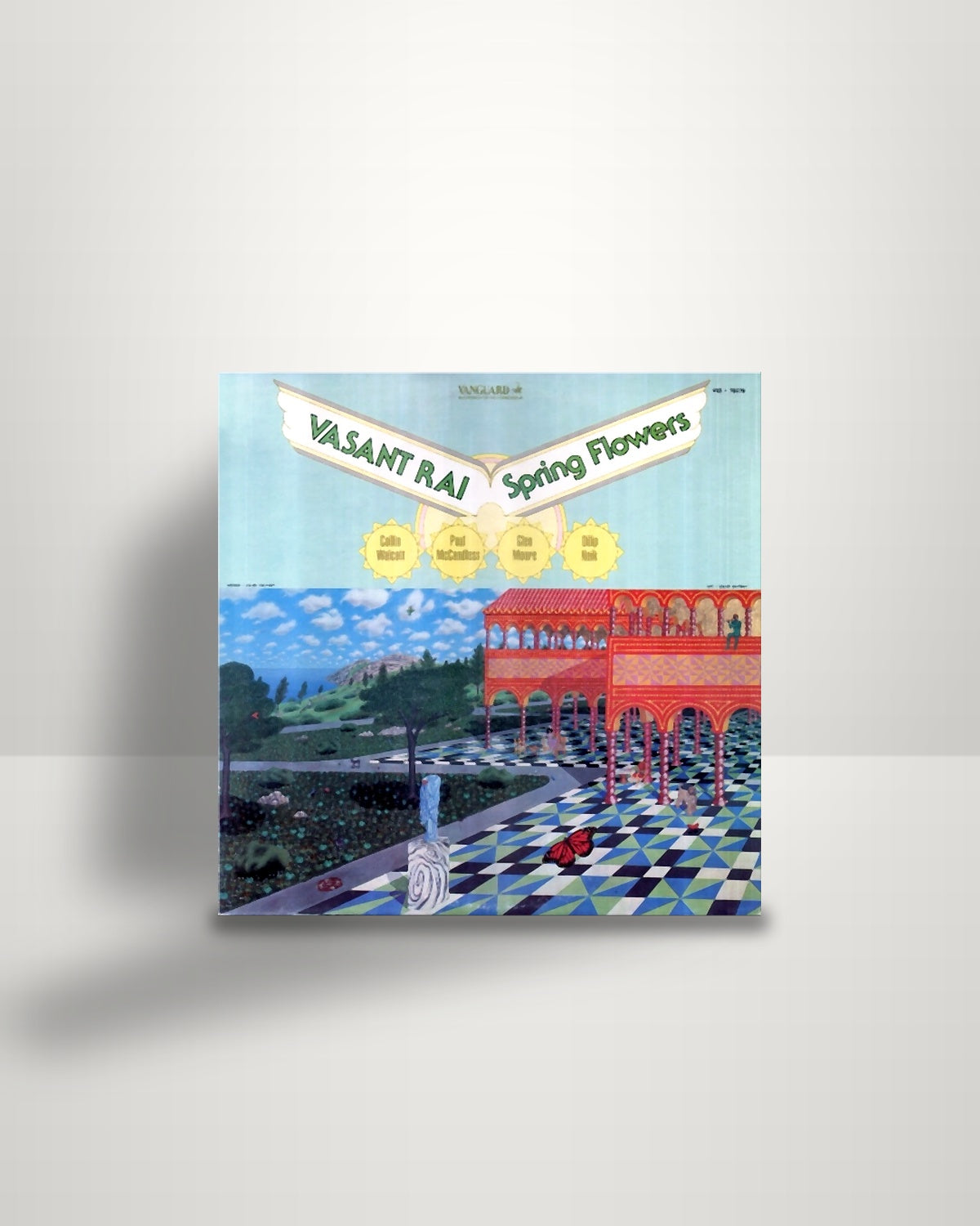 Vasant Rai, Collin Walcott, Paul McCandless, Glen Moore, Dilip Naik – Spring Flowers - LP - Vanguard US 1976