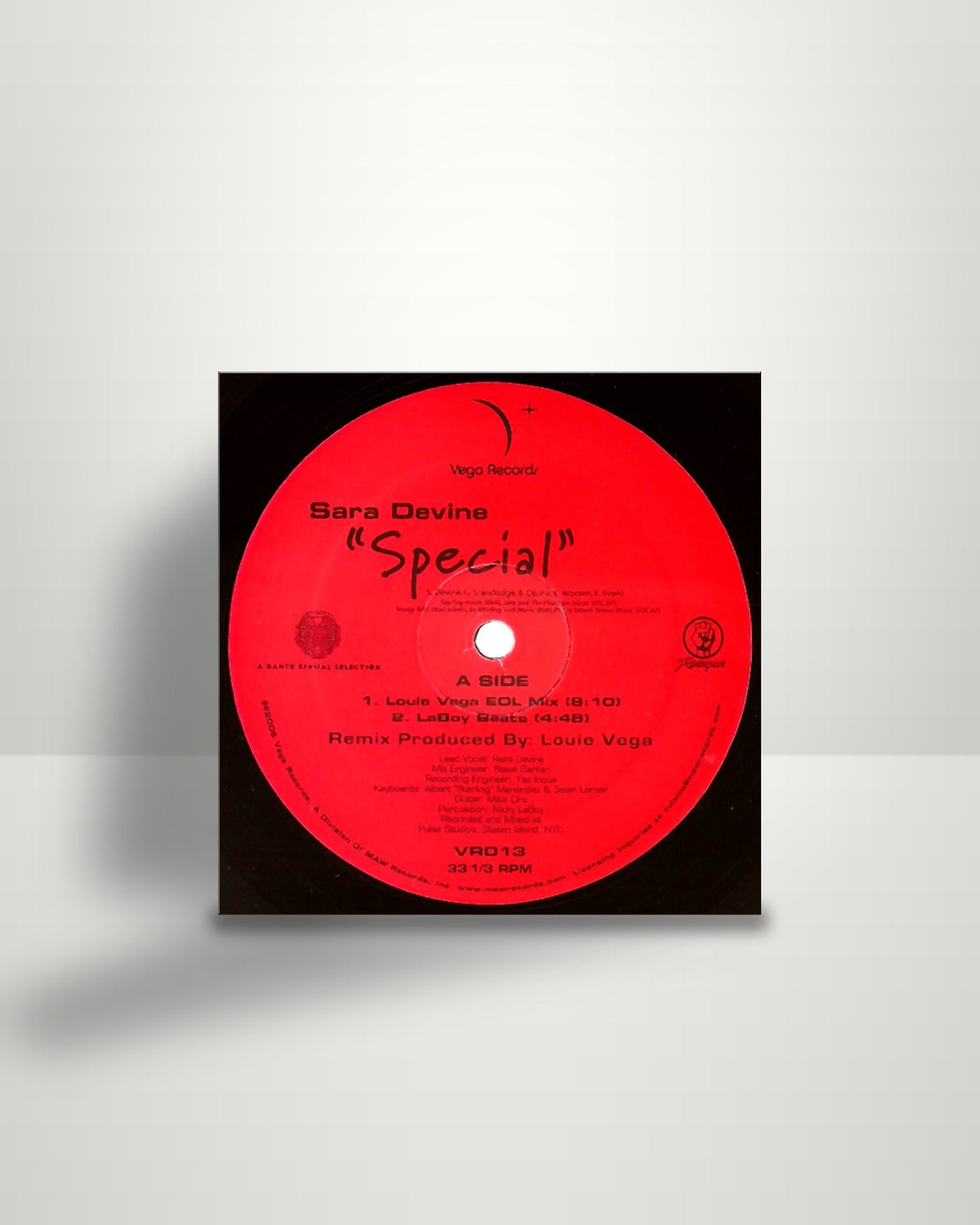 Sara Devine – Special - 12" - Vega Records US 2005