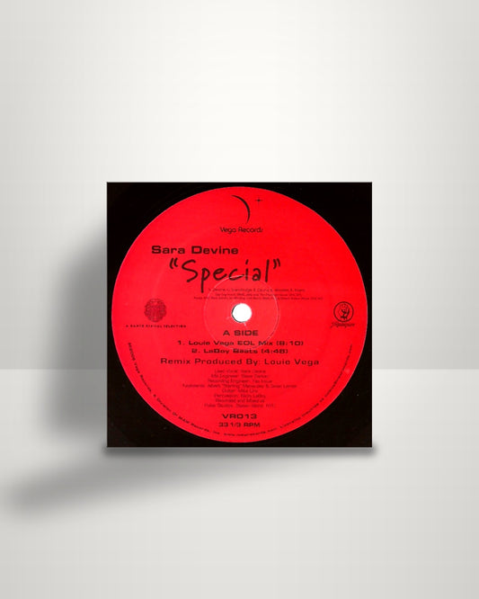 Sara Devine – Special - 12" - Vega Records US 2005