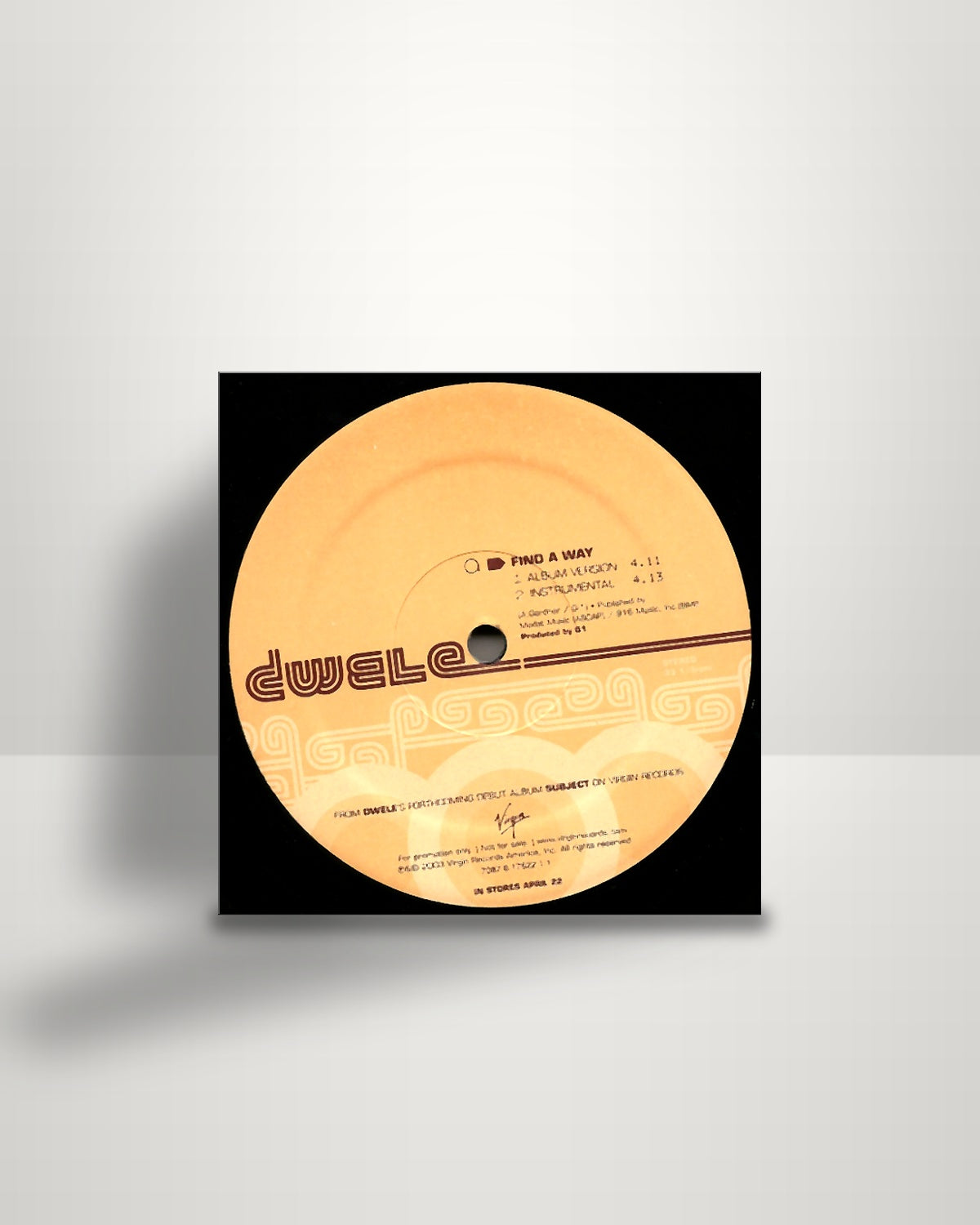 Dwele – Find A Way / Truth - 12" - Virgin US 2003