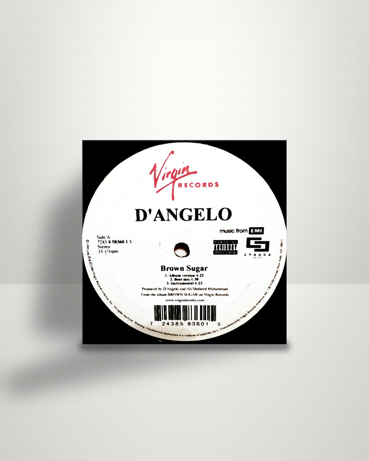 D'Angelo – Brown Sugar - 12" - Virgin US
