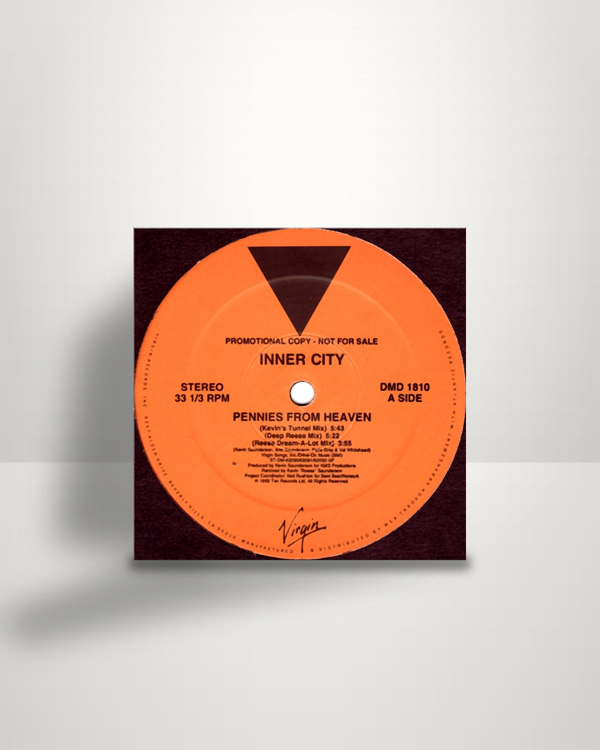 Inner City – Pennies From Heaven - 12" - Virgin US 1992
