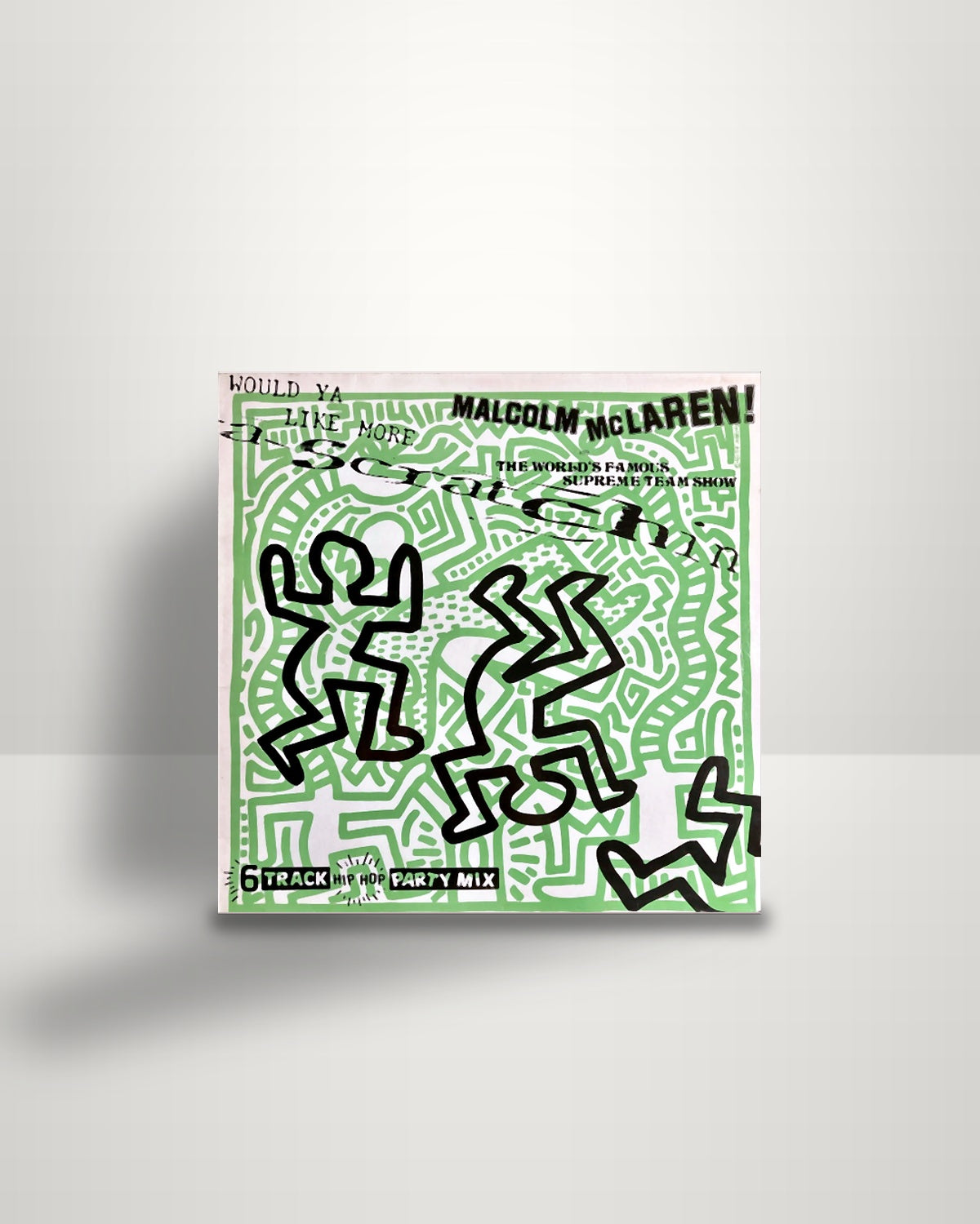 Malcolm McLaren And World's Famous Supreme Team – Scratchin - LP - Virgin EU 1984