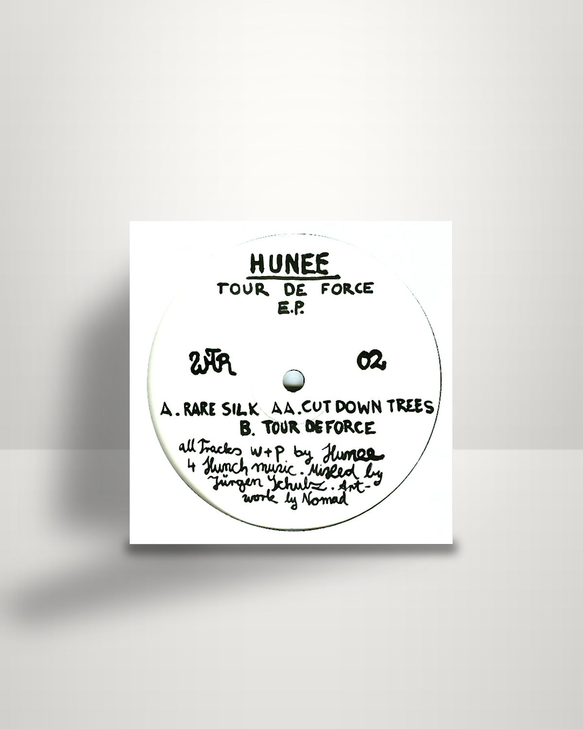 Hunee – Tour De Force E.P. - 12" - W.T. Records US 2009