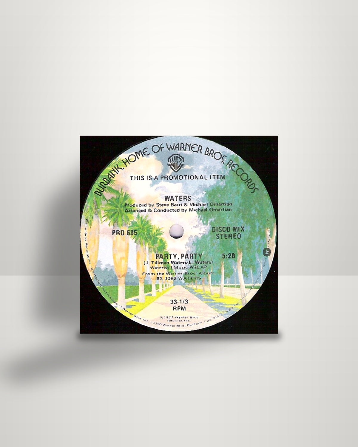 The Waters – Party, Party - 12" - Warner Bros. Records US 1977