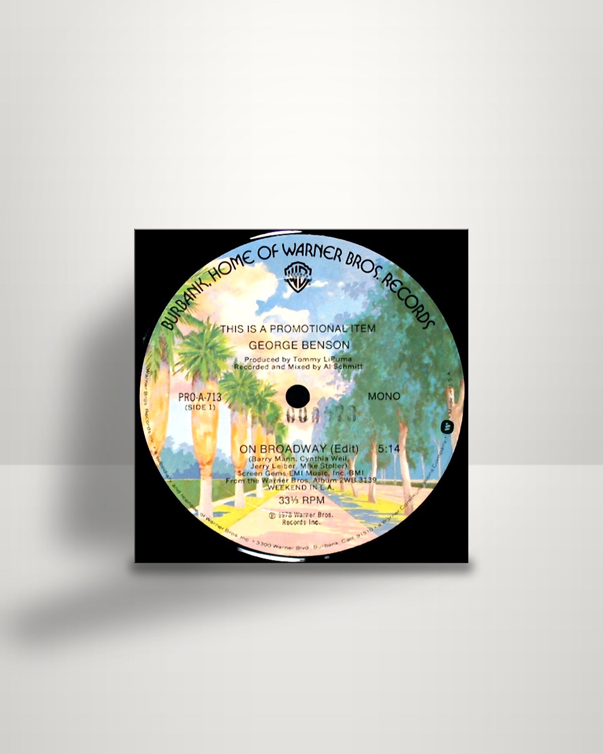 George Benson – On Broadway - 12" - Warner Bros. Records US 1978