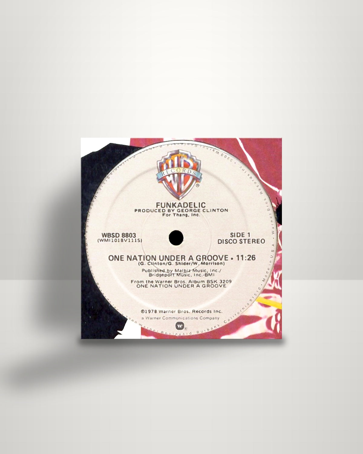 Funkadelic – One Nation Under A Groove - 12" - Warner Bros. Records US 1978
