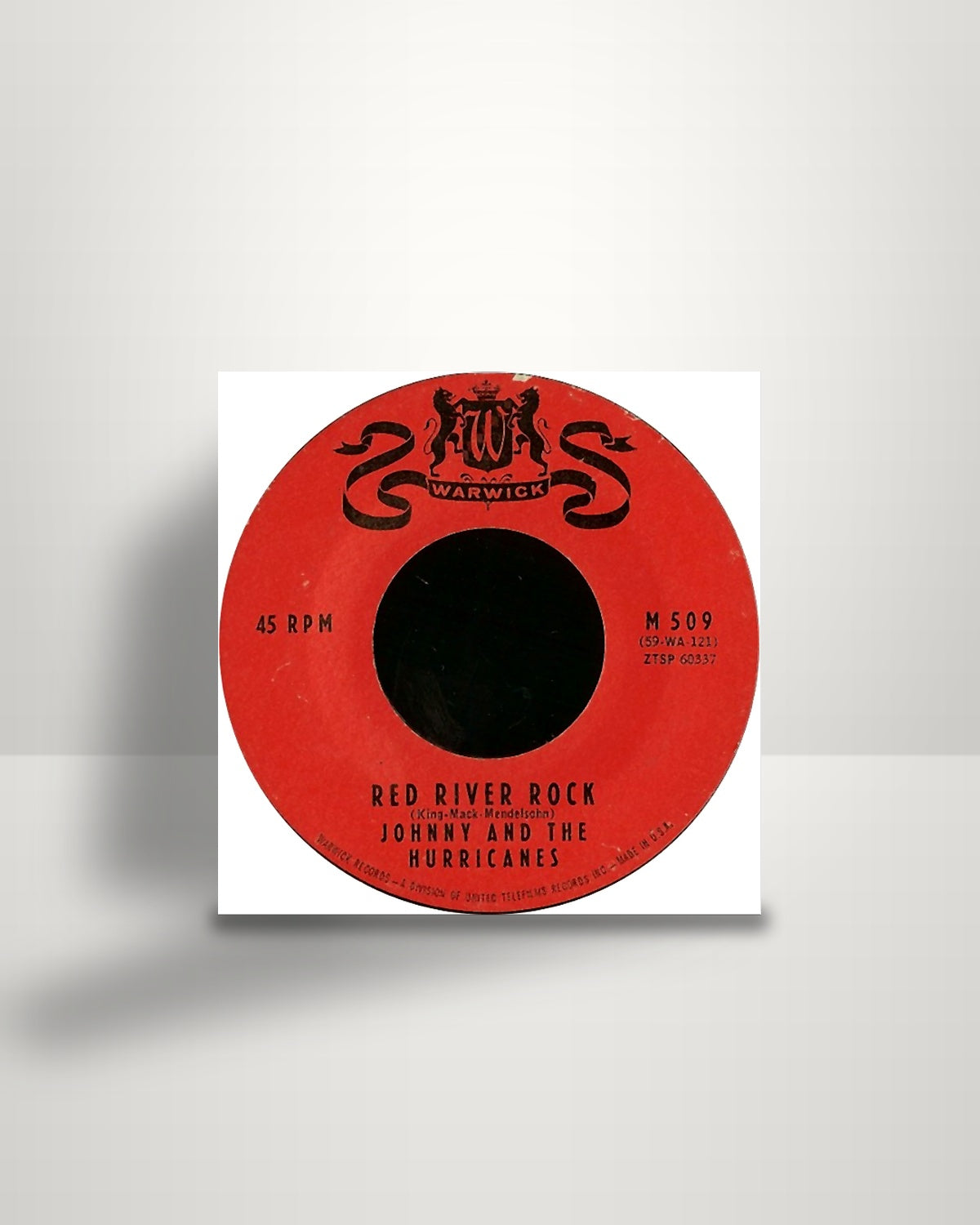 Johnny And The Hurricanes – Red River Rock / Buckeye - 7" - Warwick US 1959