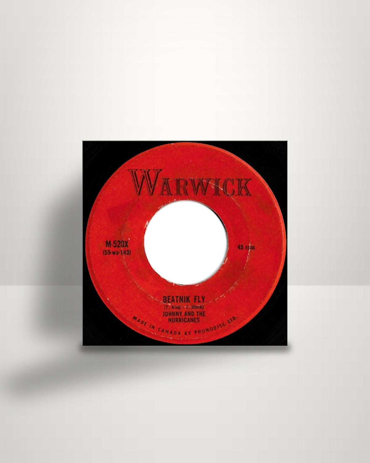 Johnny And The Hurricanes – Beatnik Fly / Sand Storm - 7" - Warwick CA 1960