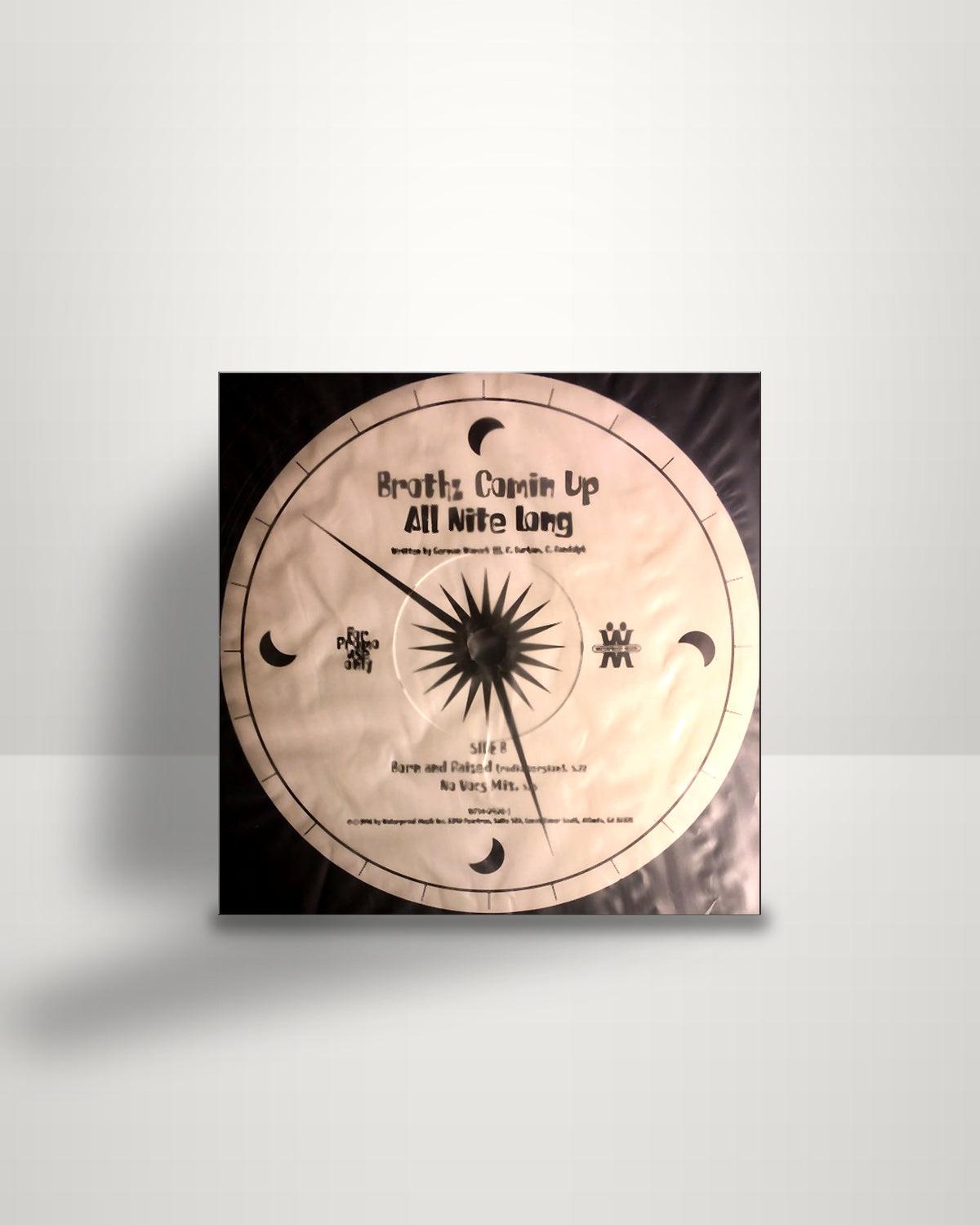 Brothas Comin' Up – All Nite Long - 12" - Waterproof Muzik Inc. US 1994