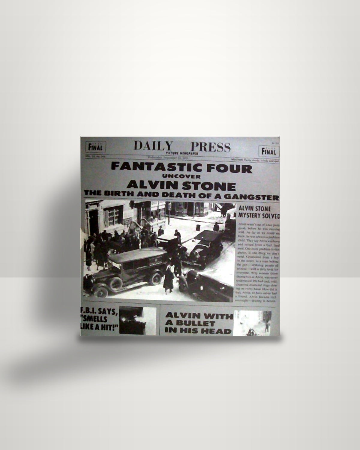 Fantastic Four – Alvin Stone (The Birth And Death Of A Gangster) - LP - Westbound Records US 1975