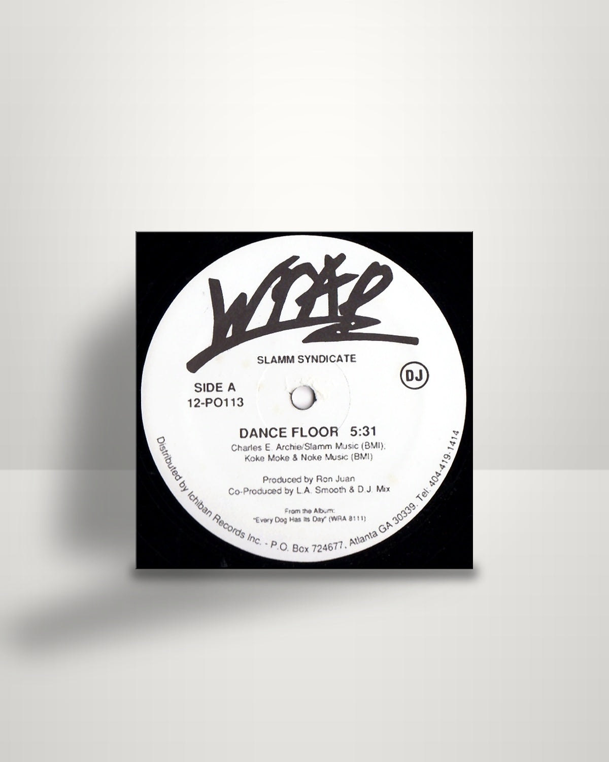 Slamm Syndicate – Dance Floor - 12" - Wrap Records US 1992