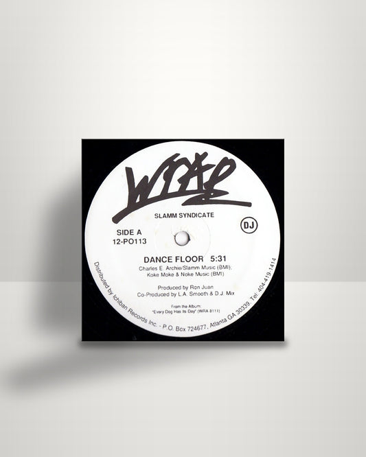 Slamm Syndicate – Dance Floor - 12" - Wrap Records US 1992