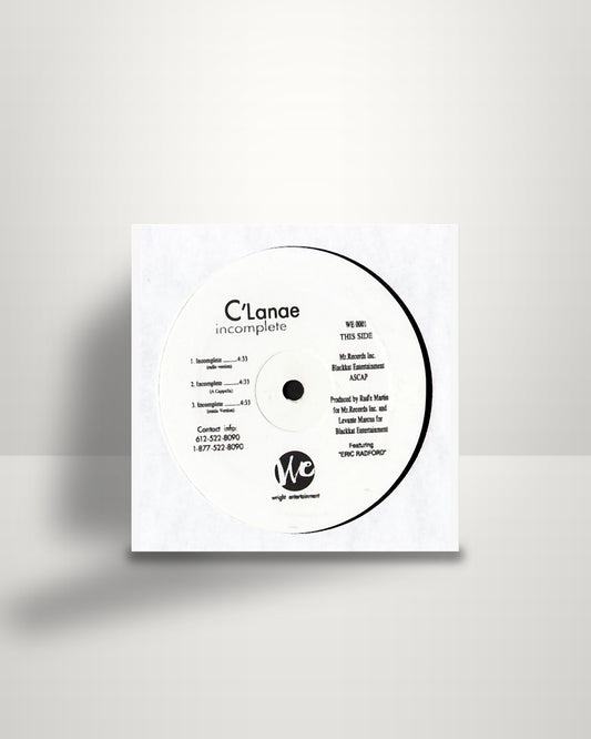 C'lanae – Incomplete - 12" - Wright Entertainment Group US